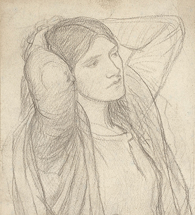 Study for I'm Half Sick of Shadows said The Lady of Shalott